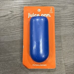 Juice Onn Portable Battery Smartphone USB 8000mAh 2 Extra Charges Brand New
